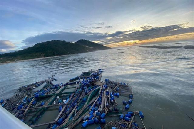 Hướng dẫn biện pháp phục hồi thủy sản nuôi lồng, bè sau bão số 13 tại tỉnh Gia Lai