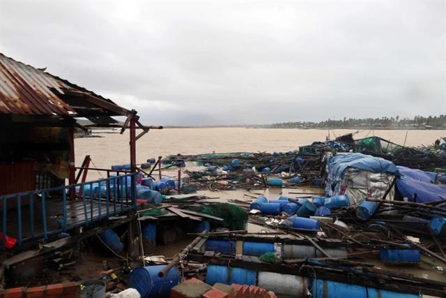 Thủy sản miền Trung thiệt hại nặng sau ngập lụt: Hơn 1.307 ha bị cuốn trôi