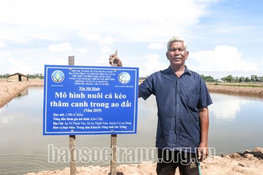 Nuôi cá kèo thâm canh thu 5 tấn/vụ, tiền tiêu rủng rỉnh