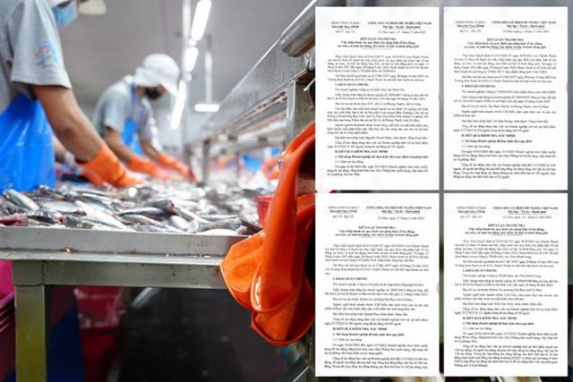 Thanh tra tỉnh Cà Mau chỉ ra loạt thiếu sót tại 4 doanh nghiệp thủy sản